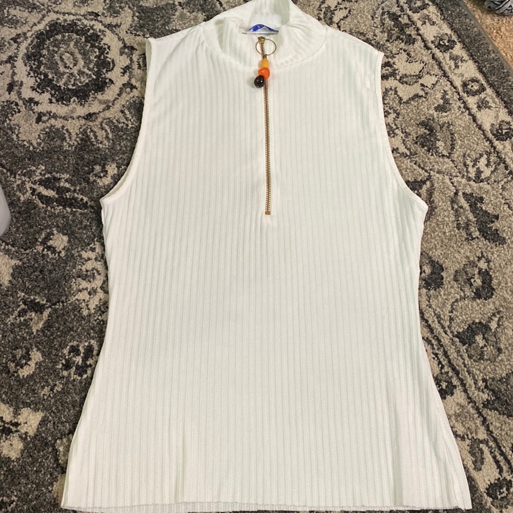 Zara high neck sleeveless Gem